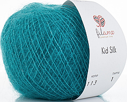 Kid Silk 25 Filamo (кід мохер на шовку)-113 зелена бірюза