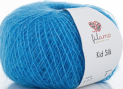 Kid Silk 25 Filamo (кід мохер на шовку)-117 вільний синій