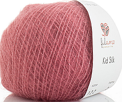 Kid Silk 25 Filamo (кід мохер на шовку)-122 темно-рожевий