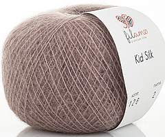 Kid Silk 25 Filamo (кід мохер на шовку)-126 мокко фрез