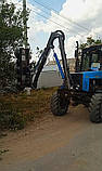 Обрізувач лісосмуг, дерев на трактор, фото 2