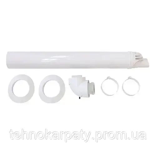 Коаксіальний димохід для конденсаційного котла Vaillant 60/100 PP - фото 1 - id-p2379058753