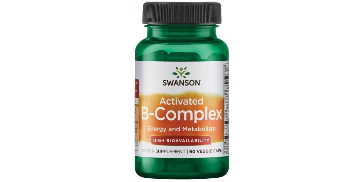 Активований комплекс вітамінів групи B Swanson Activated B-Complex 60 капс.