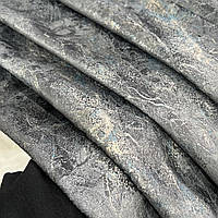 Турецький комплект оксамитових штор на тасьмі  Розмір 150х290см  Колір Графіт