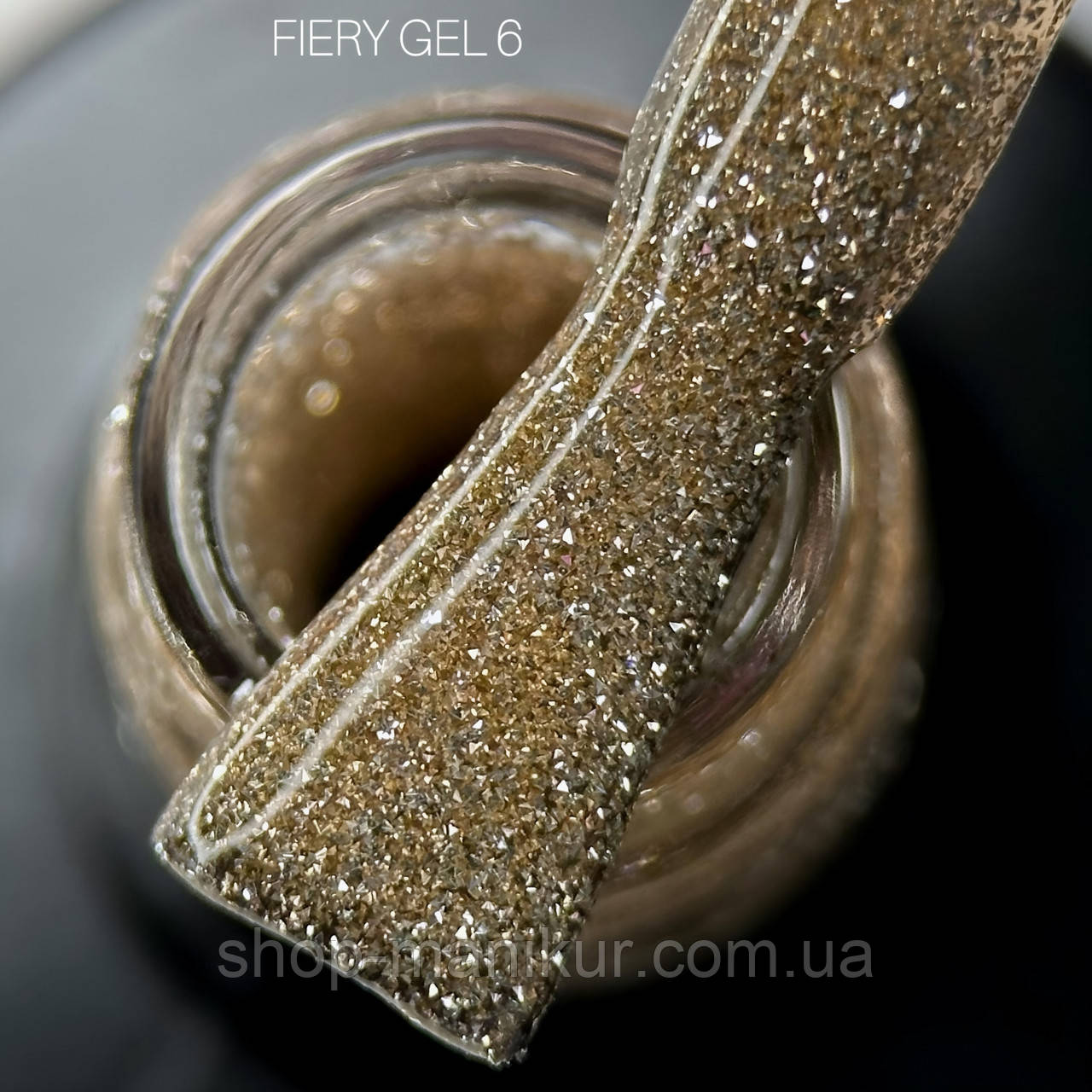 Гель-лак SAGA Fiery Gel №6 , 9 мл