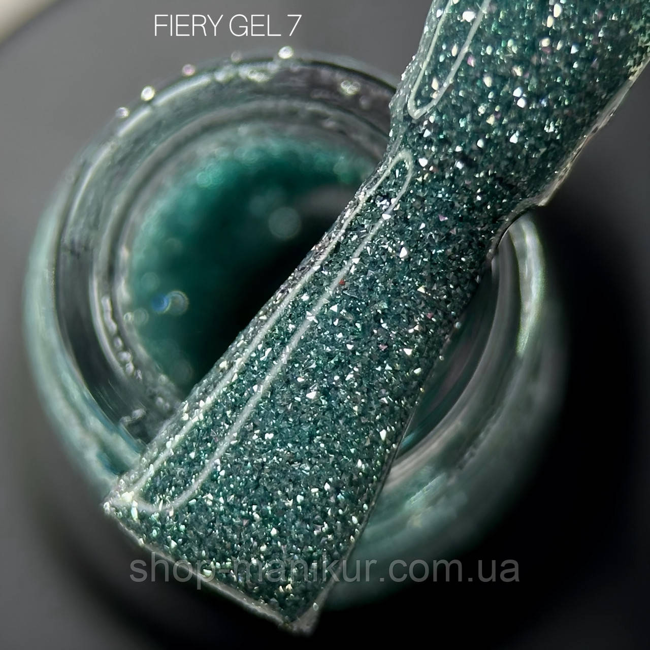 Гель-лак SAGA Fiery Gel No7, 9 мл