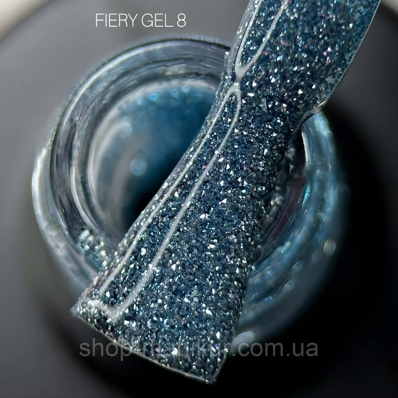 Гель-лак SAGA Fiery Gel №8 , 9 мл