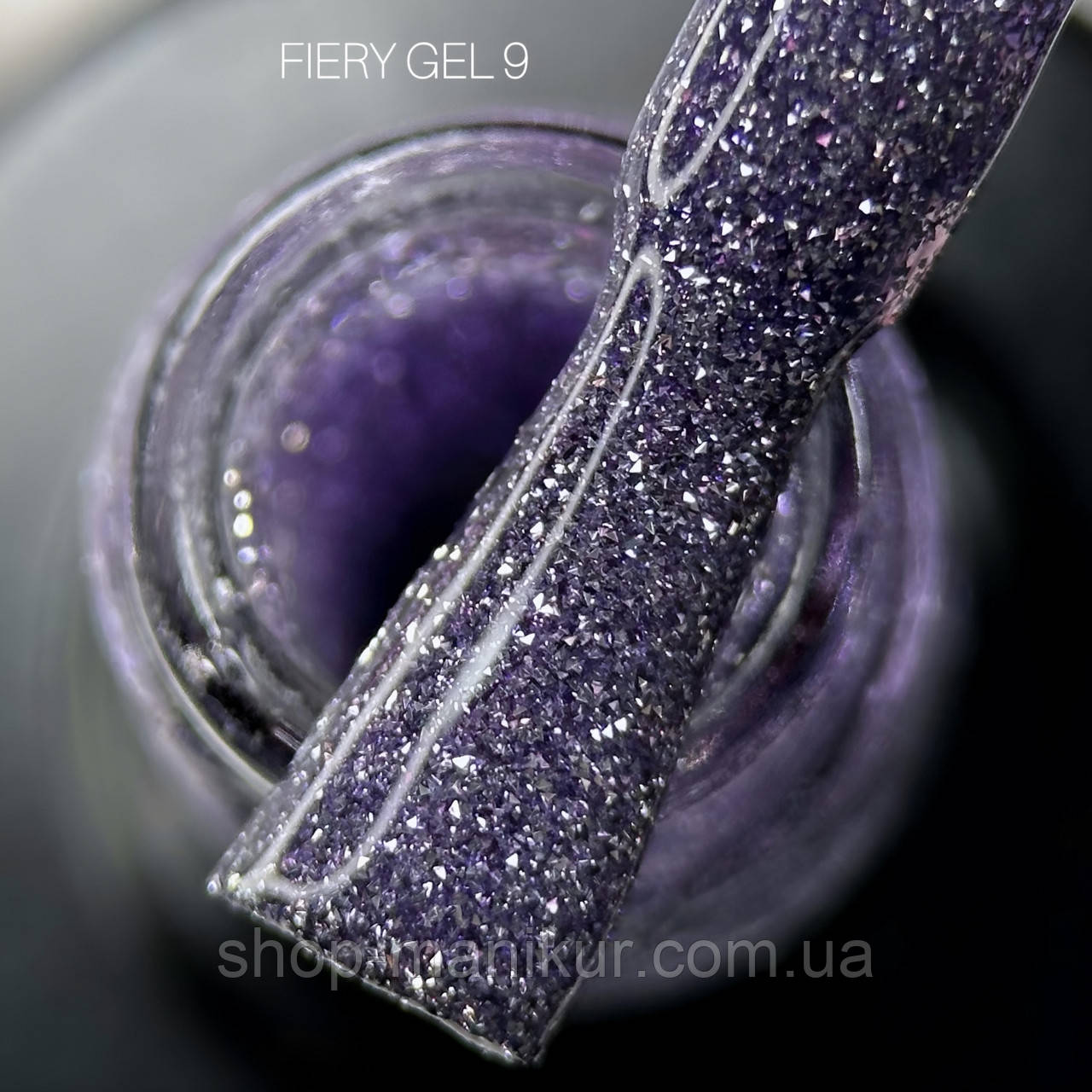 Гель-лак SAGA Fiery Gel №9 , 9 мл