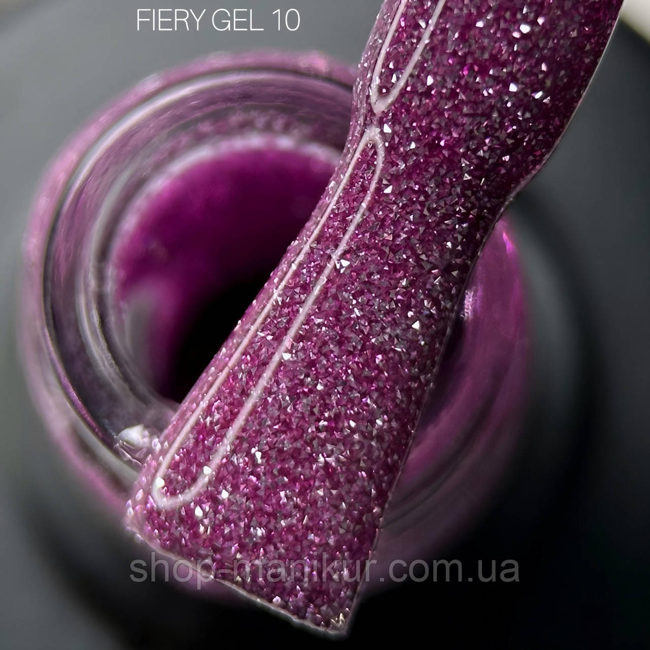 Гель-лак SAGA Fiery Gel №10 , 9 мл