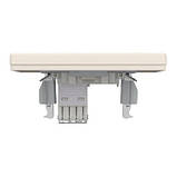 Розетка комп'ютерна RJ45 UTP категорія 6 Schneider Electric Asfora кремова, фото 5