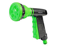 Пістолет поливальний 7 режимів пластиковий Green