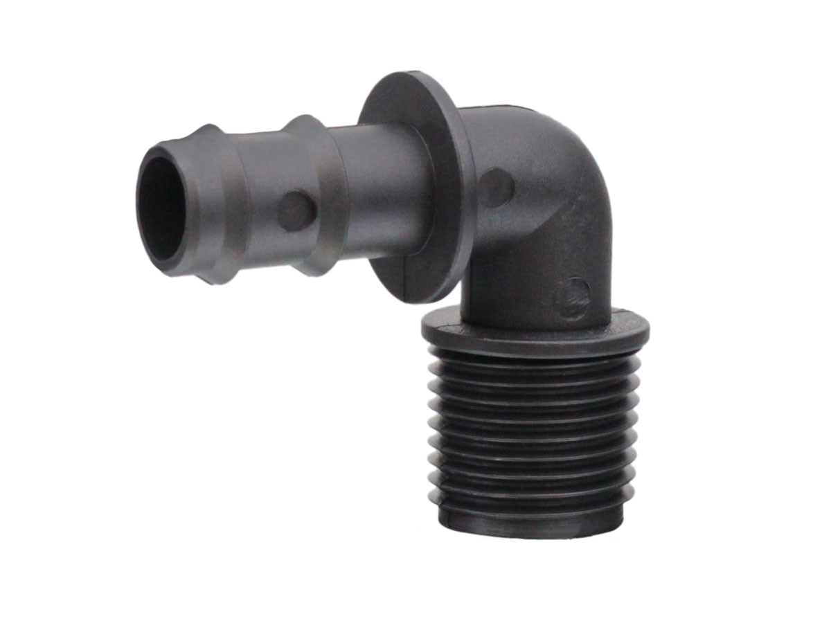 Кут для крап. трубки діам. 16 мм ЗР 1/2", фото 1