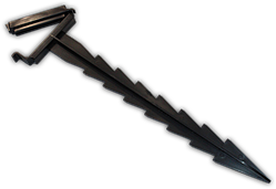 Заглушка - кілочок для спрей шланга "Туман", довжина 210 мм - Bradas