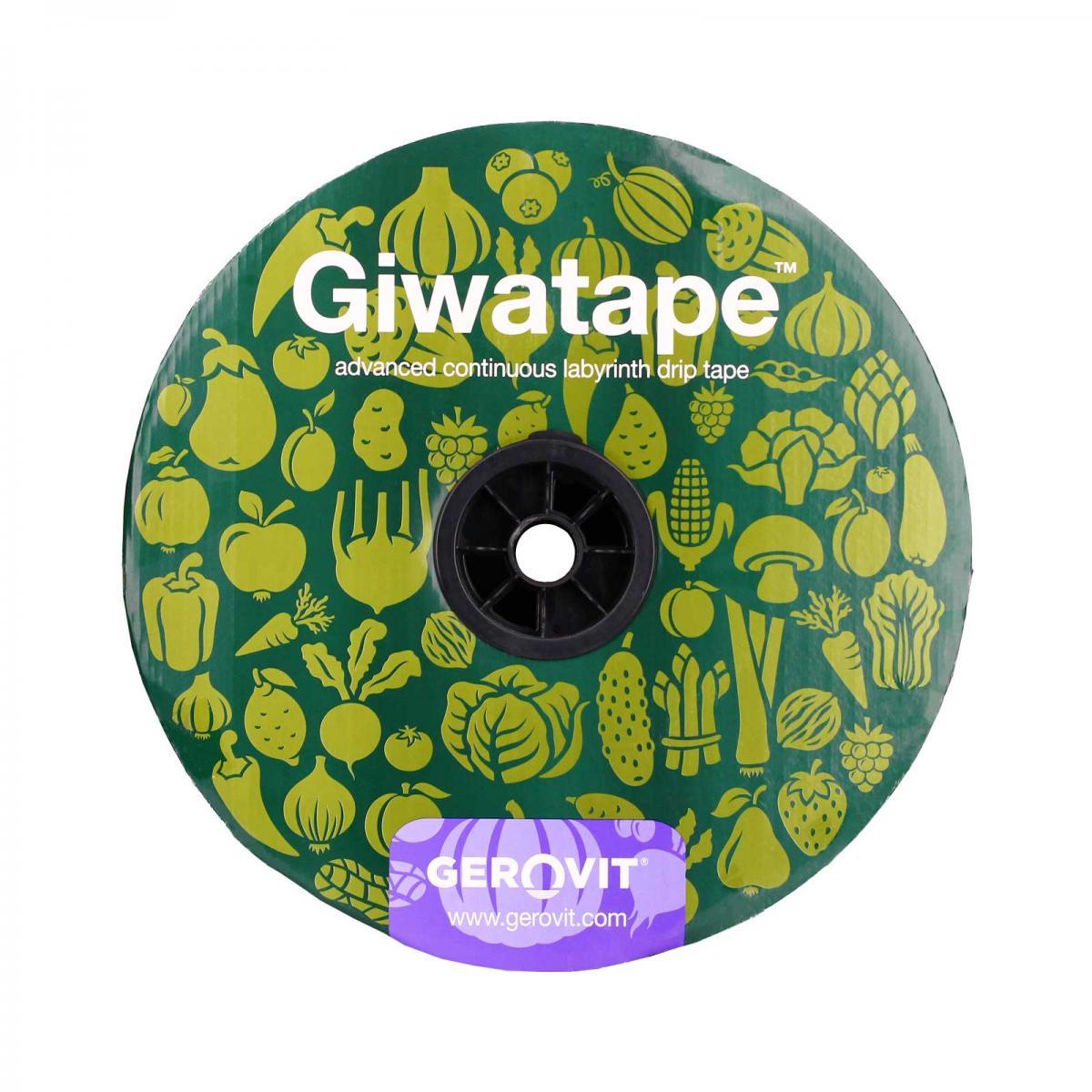 Крапельна стрічка "GIWA TAPE" 1000 м/10 см/1,0 л/г, 8mil (щілинна) - Сербія, фото 1