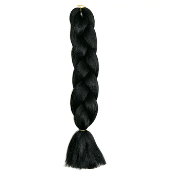 Канекалон Black`n Gold Braid 127 см 85 г Чорний (KG-11809)