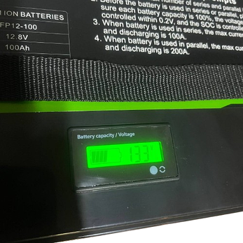 Акумулятор LanPWR LiFePO4 12V/100AH, 100A (1280W*h) (літій-залізо-фосфатний акумулятор для ДБЖ (UPS)), фото 3