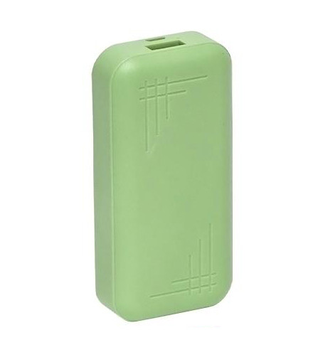 Повербанк 6000 mah У комплекті кабель USB-Micro USB. Розмір 90*43*23мм, вага 95г зелений, фото 1