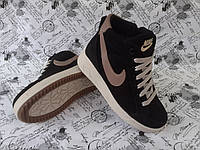 NIKE WINTER кожаные зимние детские ботинки