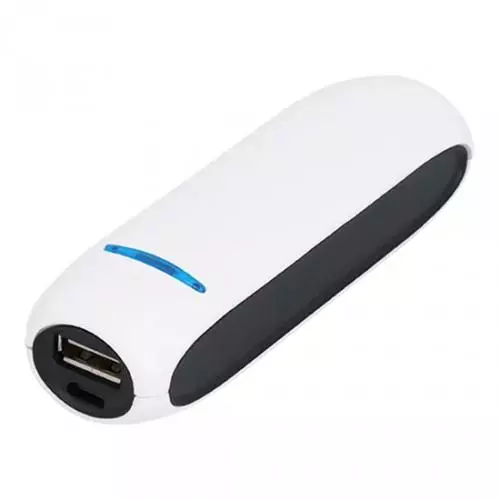 Повербанк міні 2600 mah Має USB порт і micro USB Power Bank