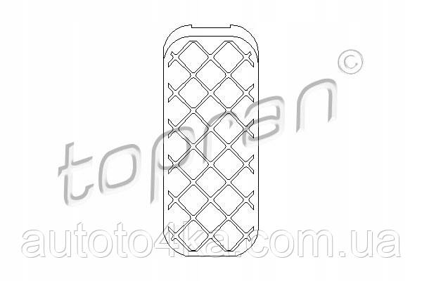 Накладка педалі акселератора Фольксваген Т4 TOPRAN 111 479