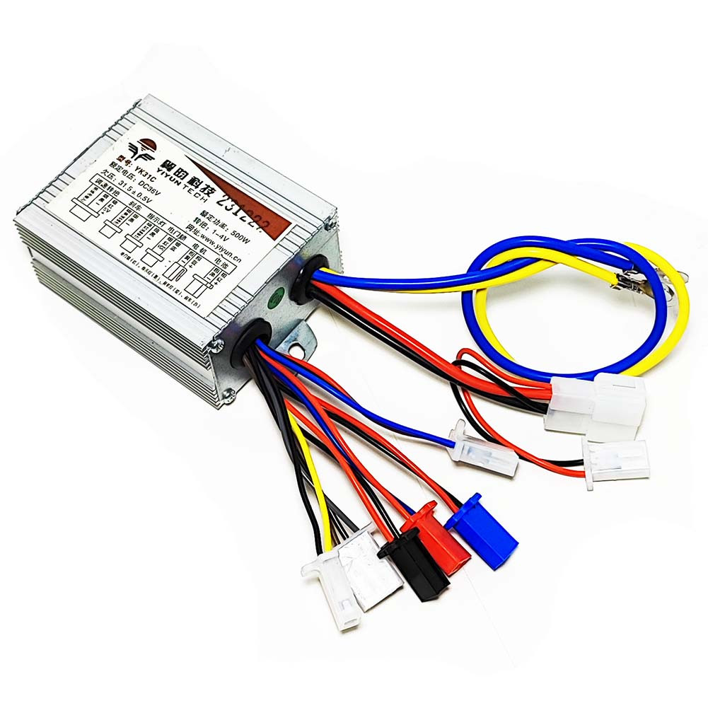 Контролер YK31C 36 вольтів 500 ватів дитячих квадроциклів колекторних двигунів постійного струму, фото 1