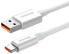 Кабель Baseus Superior Series Fast Charging Cable USB to Type-C 100W 1.5m P10320102214-02 White, фото 3