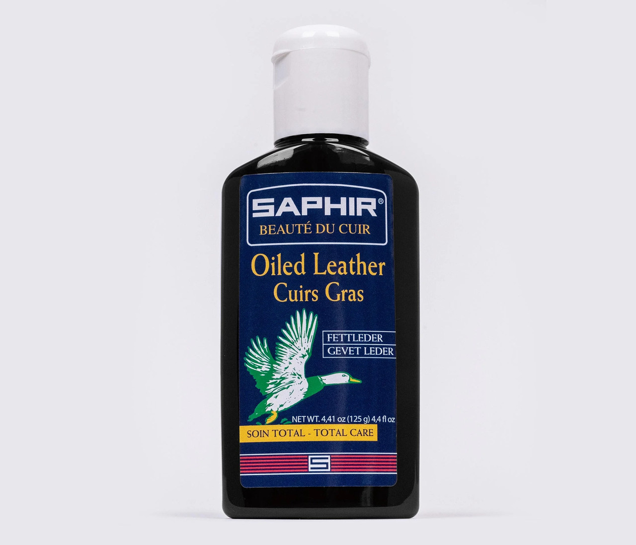 Крем-бальзам для жированої шкіри Saphir Greasy Leather (0713) чорний, фото 1