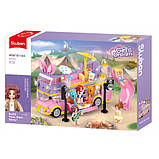 Конструктор Sluban M38-B1165 Двоповерховий автобус, 412 деталей, фото 6