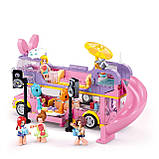 Конструктор Sluban M38-B1165 Двоповерховий автобус, 412 деталей, фото 3