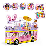 Конструктор Sluban M38-B1165 Двоповерховий автобус, 412 деталей, фото 5