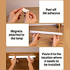 Світильник із датчиком руху 30 см., фото 2