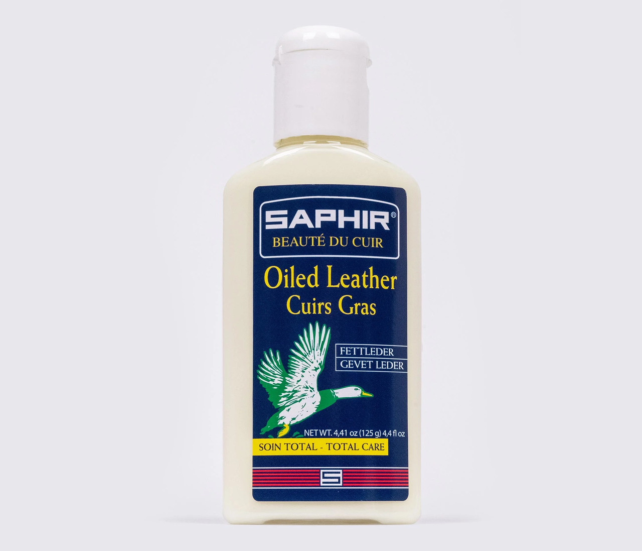 Крем-бальзам для жированої шкіри Saphir Greasy Leather (0713) безбарвний