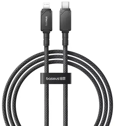 Кабель Baseus Unbreakable Series Fast Charging Cable Type-C to Lightning 20W 1m P10355803111-00 Black, фото 1