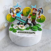 Цукрова прикраса-топери для кондитерських виробів Майн Крафт