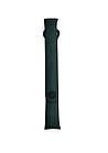 Силіконовий ремінець для фітнес браслета Mi Band 8/9 Dark Green