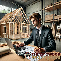 Пропонуємо роботу бухгалтеру на виробництво будинків. Фото, відео