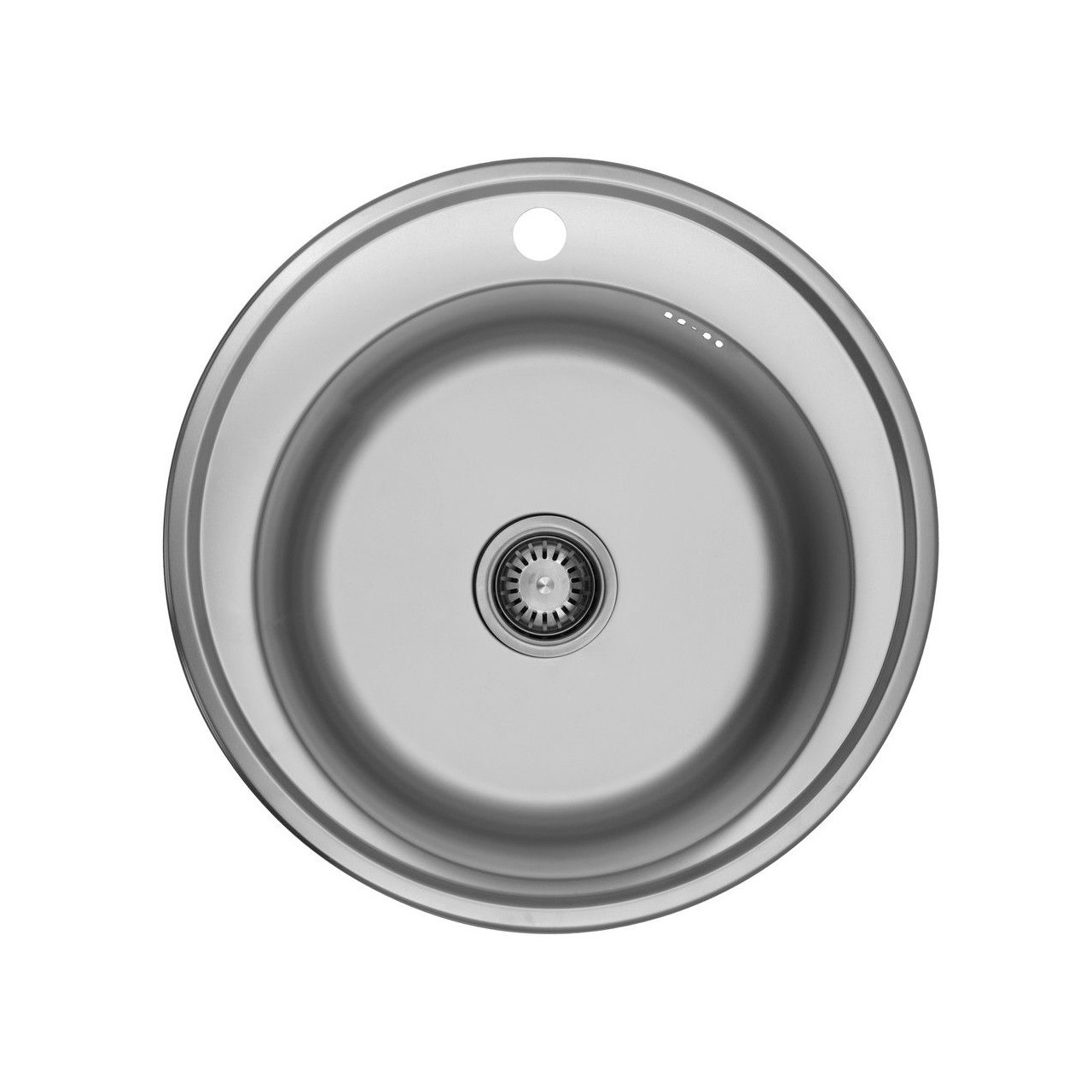 Одночашева кухонна мийка з нержавійки AISI 201 WAL-S510-18-08V, фото 1