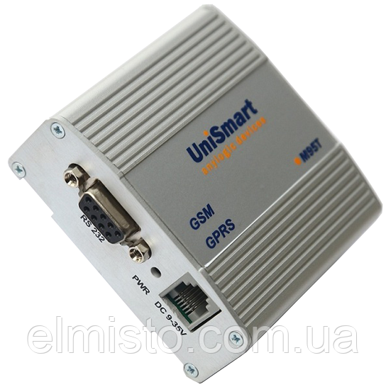 GSM/GPRS модем UniSmart M95T, RS485/232, блок живлення, GSM-антена, до лічильників ZMG310, 410 Landis&Gyr, фото 1