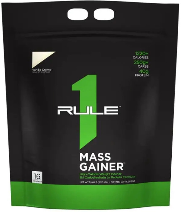 Гейнер для набору маси R1 Rule One LBS 5,46 кг ваніль