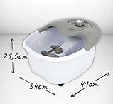 Ванночка-масажер для ніг з функцією підтримки температури води та ручною для перенесення Adler AD 2167, фото 10