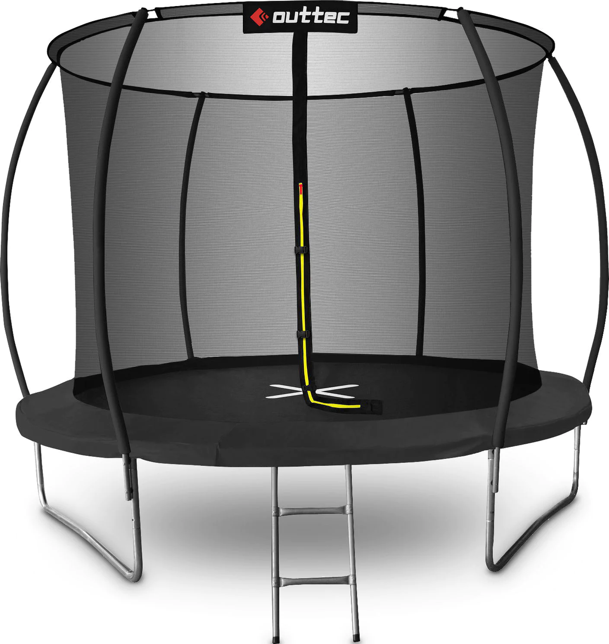 Батут OUTTEC 10FT Pumpkin чорний, фото 1