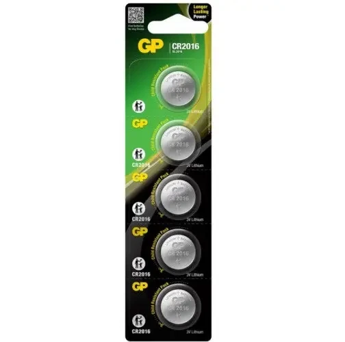 Батарейка GP 2016 Ціна за 5шт/блістер, фото 1