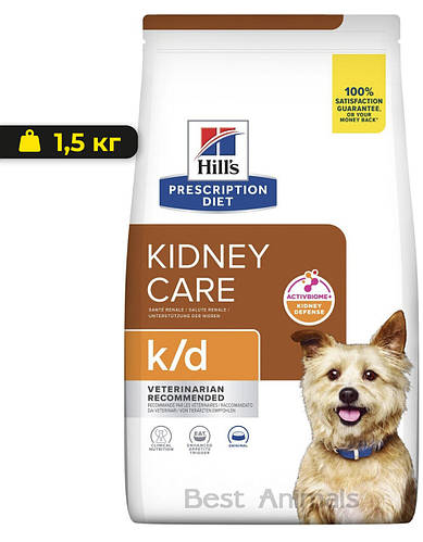 Ветеринарна дієта для собак Hill s Prescription Diet k/d Kidney Care ...