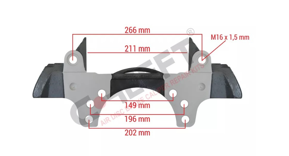 Скоба гальмівного супорту SCHMITZ KNORR SK7 22,5''