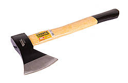 Сокира MASTERTOOL 1000 г HRC 50 рукоятка з дерева з полімерним захистом 480 мм