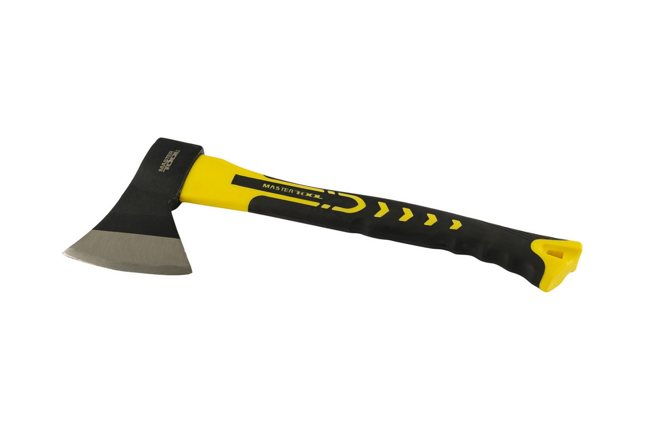 Сокира MASTERTOOL 600 г HRC60 рукоятка фібергласова 390 мм, фото 1