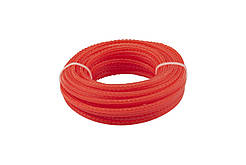 Жилка для тріммера MASTERTOOL "Піранья" 3.00 мм 15 м зубчастий квадрат