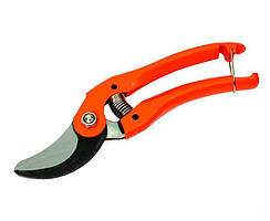 Секатор садовий 225 мм, з металевими ручками