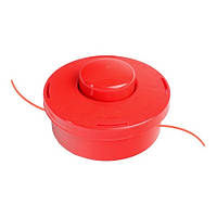 Котушка тримерна напівавтоматична, червона