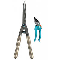 Ножиці для живоплоту механічні NatureCut та секатор Classic 8754 - Gardena
